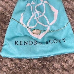 Kendra Scott white pearl necklace